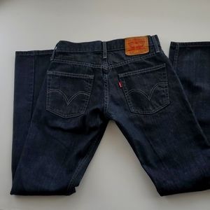 Levi's 514 slim straight indigo men's jeans size 29×32